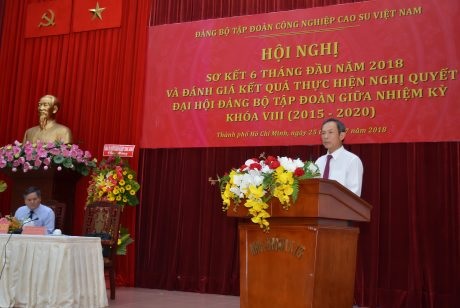 Đảng bộ VRG cơ bản hoàn thành các chỉ tiêu nửa nhiệm kỳ 2015 – 2020